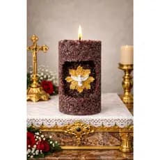 Vela Aromática Decorativas Espirito Santo Presente Artesanal