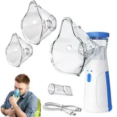 Inalador Nebulizador Compressor Infantil Adulto Bivolt Leve