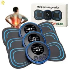 Mini Massageador Elétrico Portátil Para Alívio de Dores Musculares