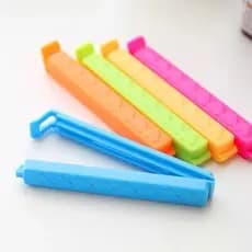 Kit 5 Peças Prendedor Fecho para Embalagens de Alimentos