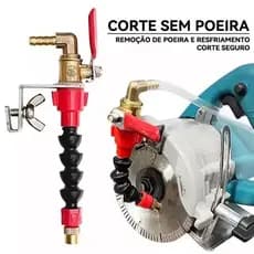 Mangueira Flexível Esguicho de Água para Refrigeração de Corte Para Serra Mármore
