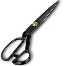 Tesoura de Alfaiate Corte Costura Titanium Profissional Costureira Tapeceiro Crina 8, 9 , 10 , 11 e 12 Polegadas