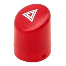 BOTÃO LENTE PISCA ALERTA FIESTA VERMELHO