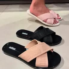 Slide Feminino Mel M Lover Sandália Casual Flexível e Leve para o Dia a Dia