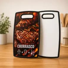 Tabua De Corte Para Carne, Legumes E Frutas 37x23cm Para Cozinha Churrasco