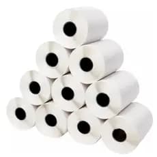 10 Rolos Etiqueta Térmica 100x150 10x15 Shopee Mercado Livre Shein Zebra Elgin Cor Branco