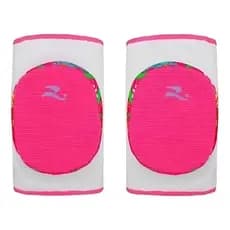 Joelheira Infantil Realtex Rosa Futsal Kids Proteção Esportiva Tamanho Único 1 Par