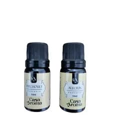 Essências Casa Aroma PATCHOULY e ALECRIN para difusor elétrico, Aromatizante, aroma e fragância 10ml