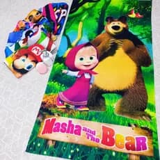 Toalha de Banho e Praia Estampadas Variadas Meninos e Meninas
