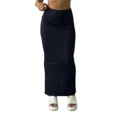 Saia Longa Suplex Cos Alto Tendencia