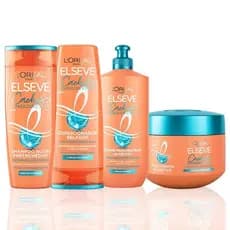 Kit Elseve Cachos dos Sonhos - Shampoo, Condicionador, Máscara e Creme de Pentear