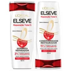 Kit Elseve Reparação Total 5 - Shampoo e Condicionador 400ml