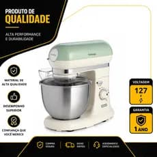 BATEDEIRA PLANETÁRIA ARIETE VINTAGE VERDE 127V 00C15880EARBR