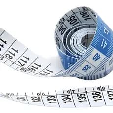 FITA METRICA PARA USO DOMESTICO ALFAIATARIA 1,50 CM CAIXA COM 10 UNIDADES