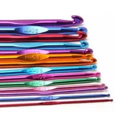 Kit Agulha Para Crochê - Pacote Com 12 Tamanhos
