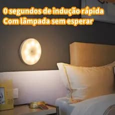 Luz Noturna LED Sensor Luminárias Lâmpada USB Recarregável Sem fio Com Luz Quente e Fria casa quarto escada guarda roupa