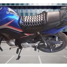 camada de bolinhas banco moto linha Honda conforto massagem anti impacto moto uber 99moto indriv motoqueiro de app