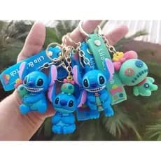 Chaveiro Stitch Azul Lilo & Stitch Modelo 3d Filme Novidades