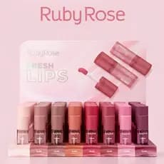 Lip Oil Ruby Rose Fresh Lips Hidratante Brilho Natural Para Os lábios
