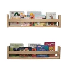 Prateleira 50x10x9,5, Nicho para livros infantis, cosmeticos, temperos, brinquedos...