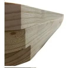 Kit 4 ripas de madeira pinus para artesanato 100x4,5x2cm