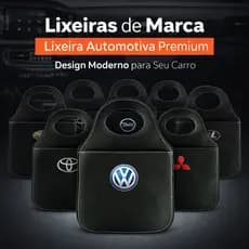 Lixeira Para Carro Premium Organizador Automotivo