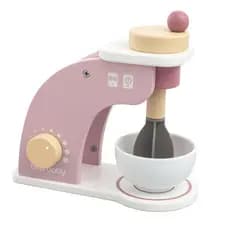 Brinquedo De Madeira Kit Batedeira Rosa Büp Baby