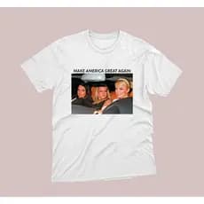 Camiseta Lindsay + Britney + Paris (Make America Great Again) 100% Algodão Unissex