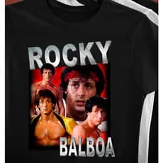 Camiseta Rocky Balboa Algodão Unissex