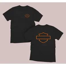 Camiseta Moto H D Logo Sem Escrita 100% Algodão Unissex