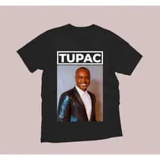 Camiseta Meme Tupac 100 Algodão Unissex
