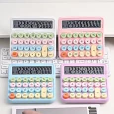 Calculadora Colorida Morandi De 12 Dígitos Teclado Mecânico De Ponto Grande Escola & Papelaria De Escritório 2188-68