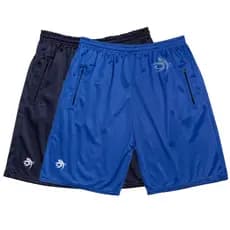 kit / Conjunto 2 Bermuda Short Dry Fit Refletivo Com Zíper  Masculina Casual - Treino- Academia
