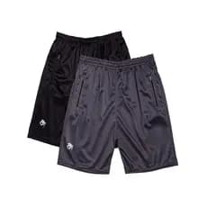 kit  2 Bermuda Short Dry Fit Refletivo Com Zíper Masculina Casual - Treino - Academia