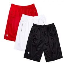 3 Bermuda Short Dry Fit Refletivo Com Zíper Masculina Casual- Treino- Esportes- Exercícios- Corrida