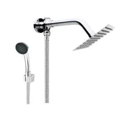 Chuveiro Ducha 20x20 Com Desviador Chuveirinho E Flexivel