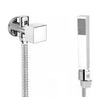 Ducha Higiênica 1/4 Volta Registro 2 saidas Derivação 1/2 Polegada Quadrada Luxo Chuveirinho Luxo