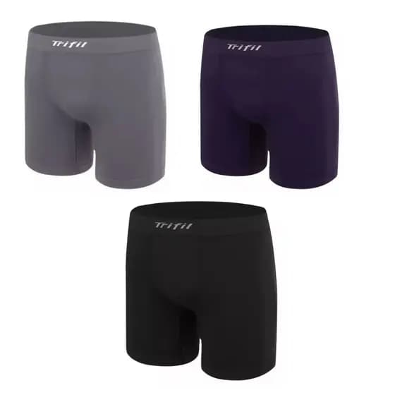 Cueca Boxer Trifil Long Leg Longa A Microfibra Elastano