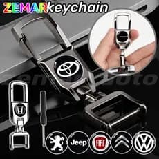 Chaveiro De Metal Para Carro , Motocicleta , Porta-Chaves Universal 360 ° Rodar HR-V Fit Civic City Corolla Cruz Hilux