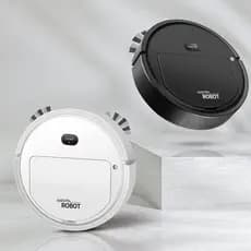 Robô Aspirador 3 em 1 Varre, Aspira e Passa Pano - Limpeza Automática Inteligente e Silenciosa - Para Casa e Apartamento