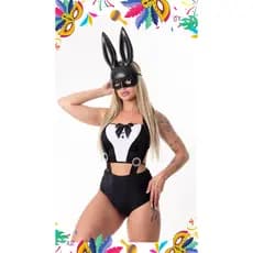 Hotpant De Carnaval Coelhinha PlayBoy Carnaval