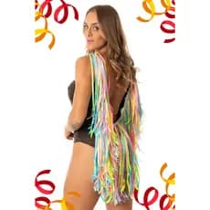 body de fitas para carnaval