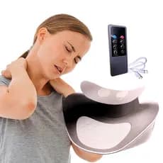 Aparelho Massageador Elétrico Pescoço Coluna Cervical Portátil Relaxante Multifuncional DONG