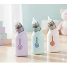 Aspirador Nasal Recarregável Infantil de Sucção com Tubo de Silicone e Reservatório DONG