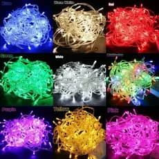 Pisca Pisca Multicolorido Decoração Natal E Ano Novo 100 Leds 8 Tipos De Brilho 10M 110v