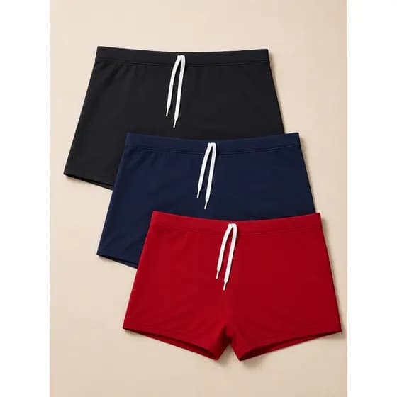 Sungas Masculina box forrada modelo boxer com proteção Uv +50