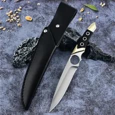 Faca Japonesa Yukio 6" Full Tang Aço Nibe + Bainha