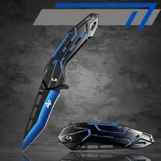 Canivete Semi Automático 21cm Albatroz Fishing com clip