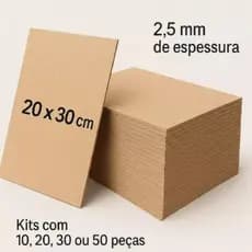 Kit 50 Placa Chapa Mdf Cru Qualidade 20x30 Artesanato Para Sublimação Fundo Quadros Álbum Foto Pedagógico Decorativo