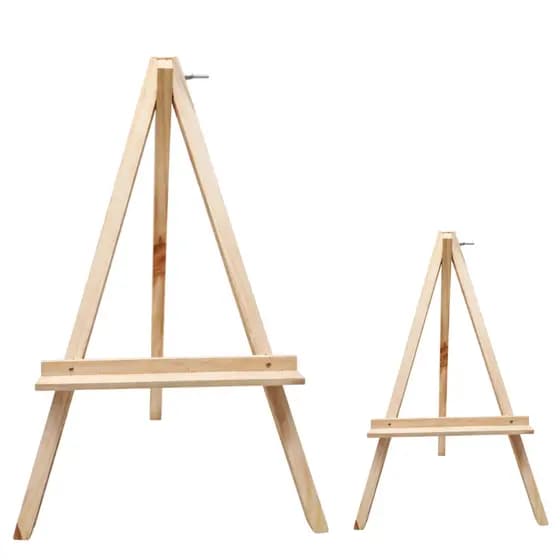 Kit Cavalete Para Placa De Recepção Festas Casamento Evento Aniversários Formatura Pegue e Monte Pintura